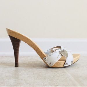 Guess Brand Mule Slip On Heels